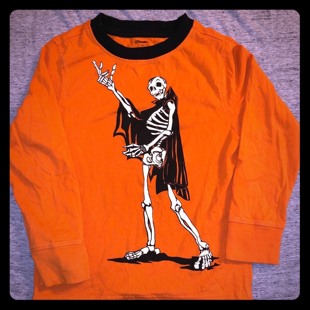Boys glow-in-the-dark Halloween shirt